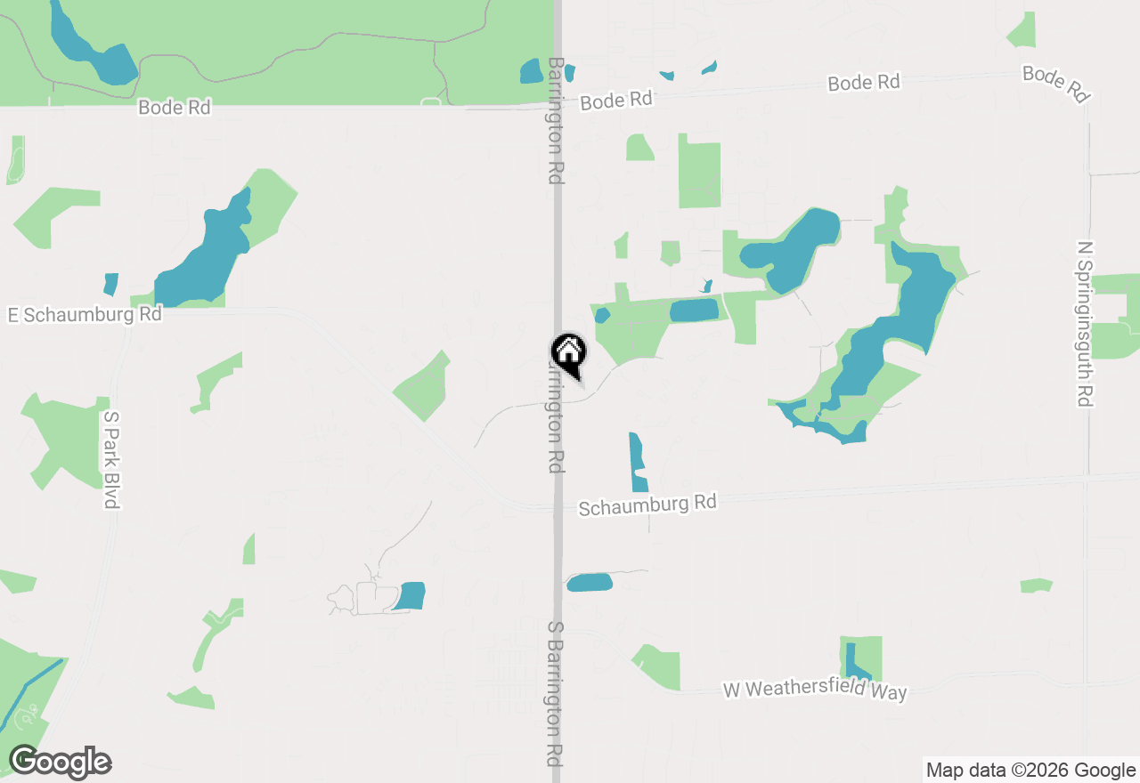 Map of 2791 Green Bridge Court #V2, Schaumburg, IL 60194