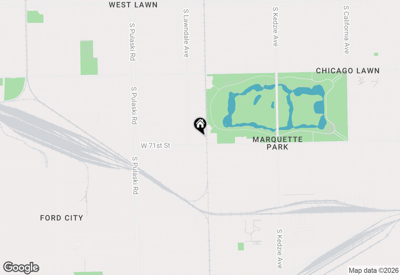 Map of 3615 W 70th Place, Chicago, IL 60629