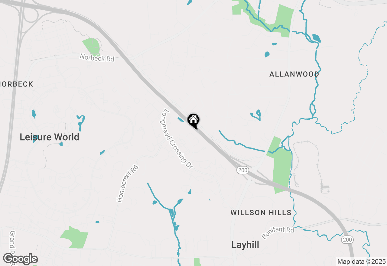 Map of 15015 Dinsdale Drive, Silver Spring, MD 20906