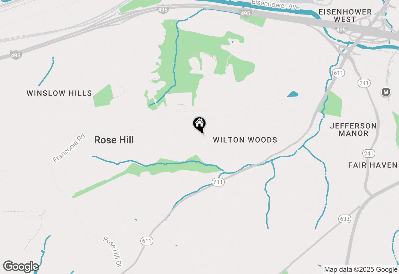 Map of 4006 Javins Drive, Alexandria, VA 22310