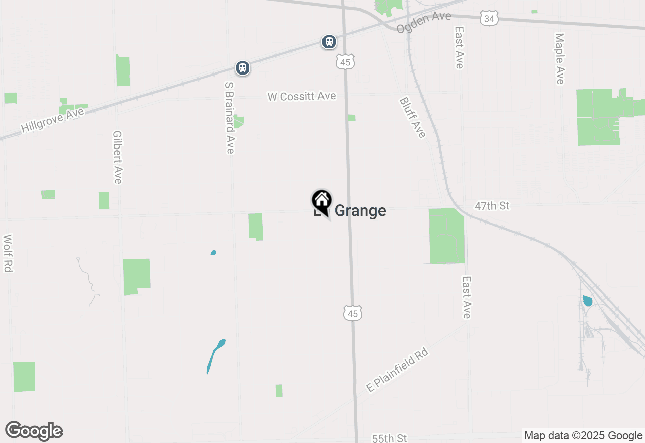 Map of 517 S Ashland Avenue, La Grange, IL 60525