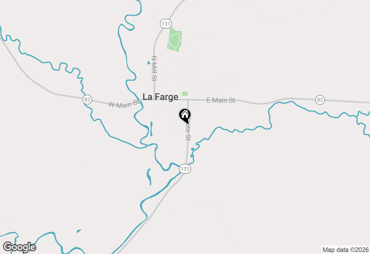 Map of 243 S State St, La Farge, WI 54639