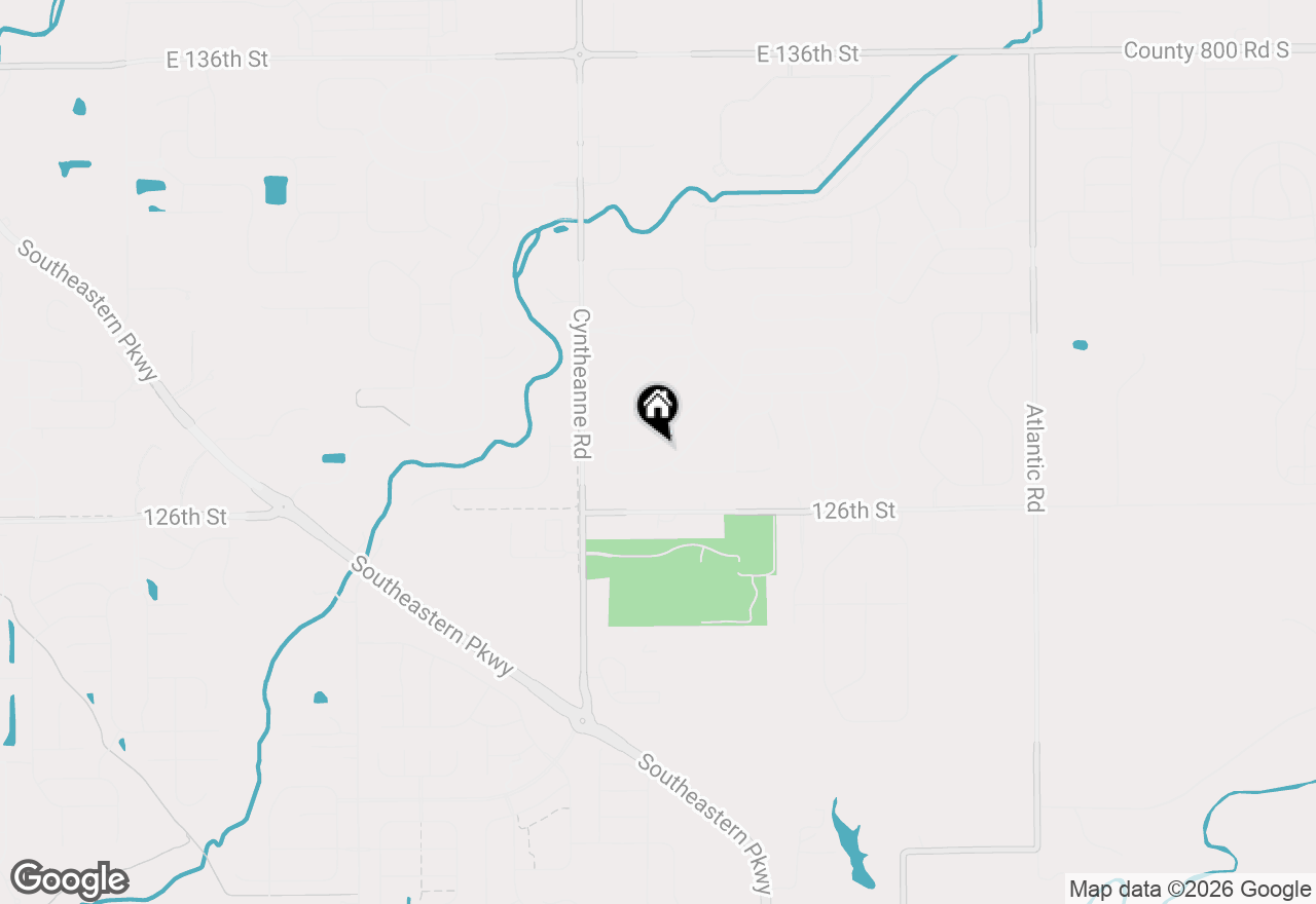 Map of 15921 Marsala Drive, Fishers, IN 46037
