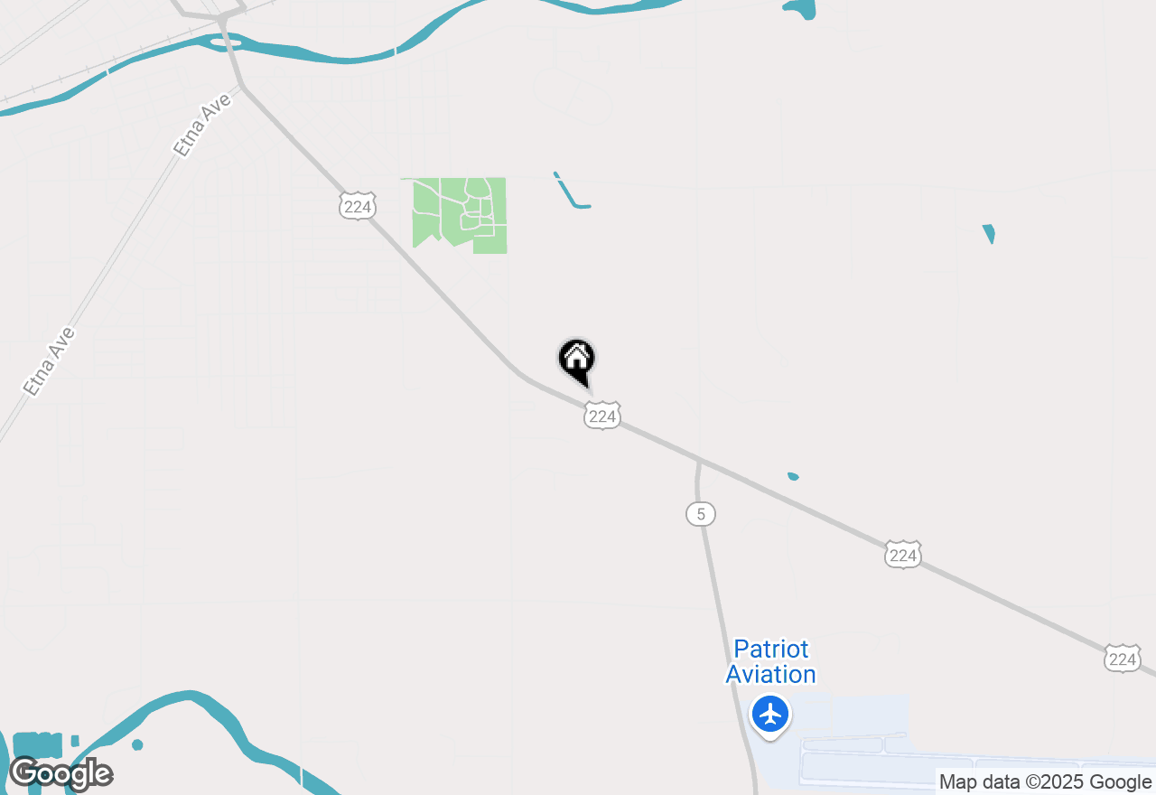 Map of 1633 S Jefferson Street, Huntington, IN 46750