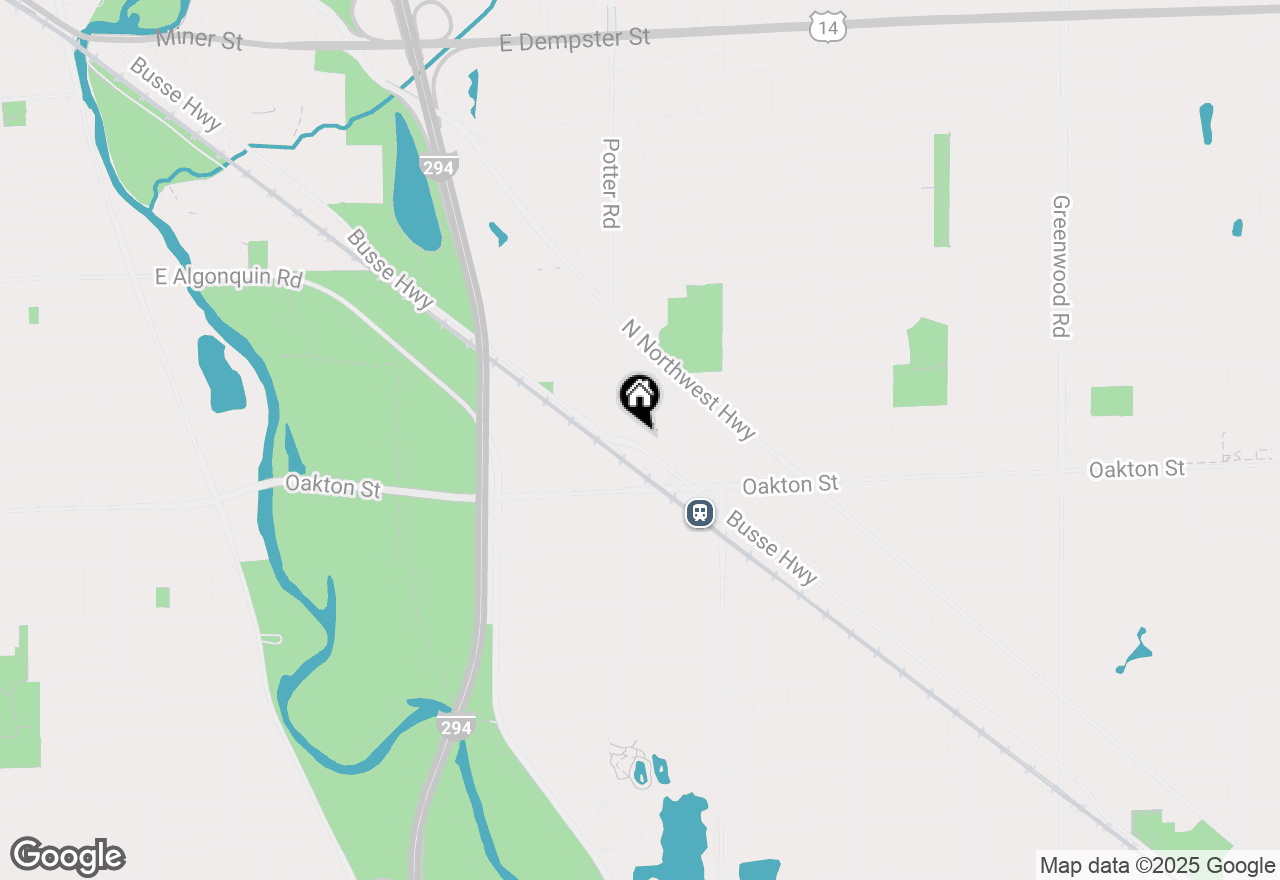 Map of 1057 Busse Highway, Park Ridge, IL 60068