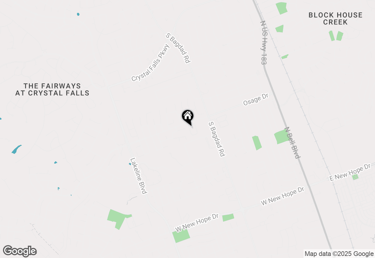 Map of 97 Verde Ranch Loop, Leander, TX 78641