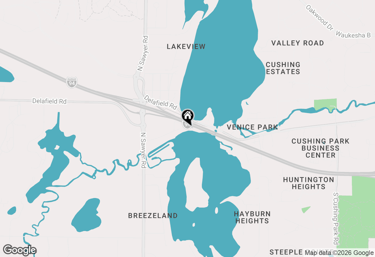 Map of 34639 Elm St, Summit, WI 53066