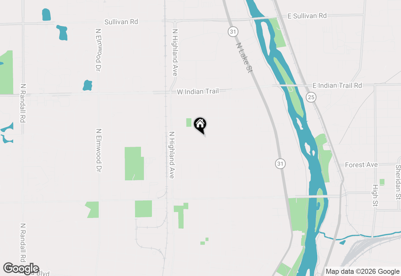 Map of 450 Michigan Avenue, Aurora, IL 60506
