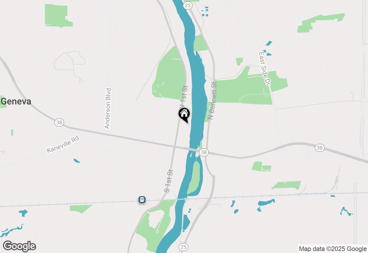 Map of 200 N River Lane #407, Geneva, IL 60134