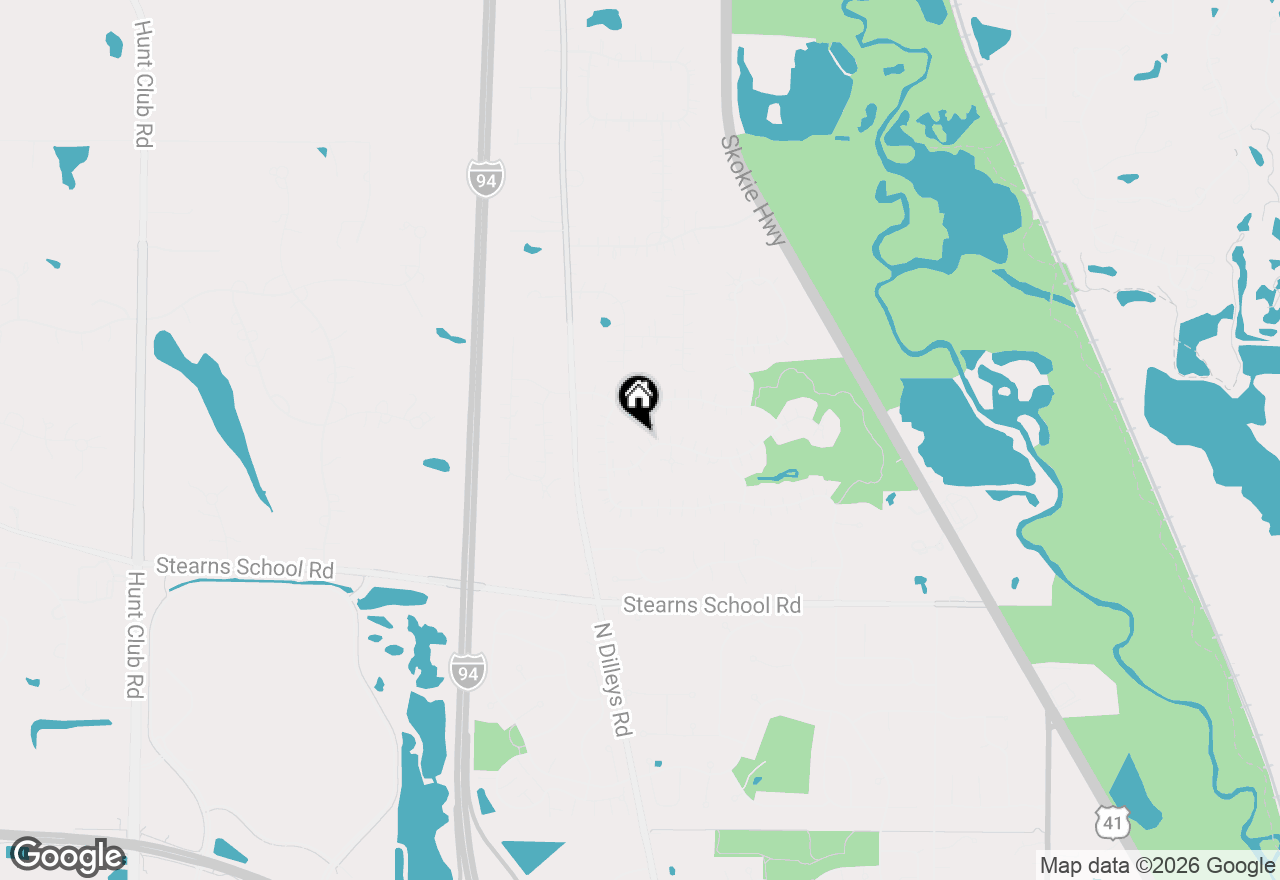 Map of 5572 Chancery Road, Gurnee, IL 60031