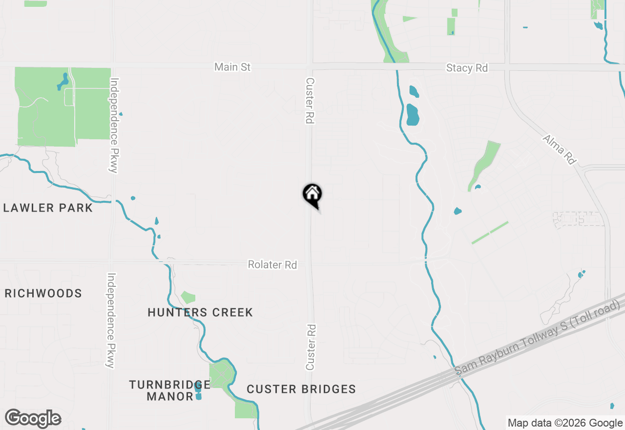 Map of 6100 Spieth Road, Mckinney, TX 75070