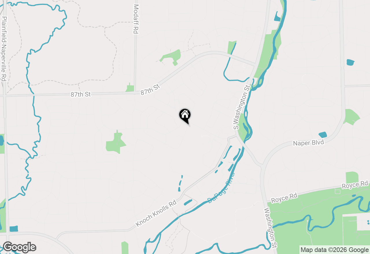 Map of 235 Westbrook Circle, Naperville, IL 60565