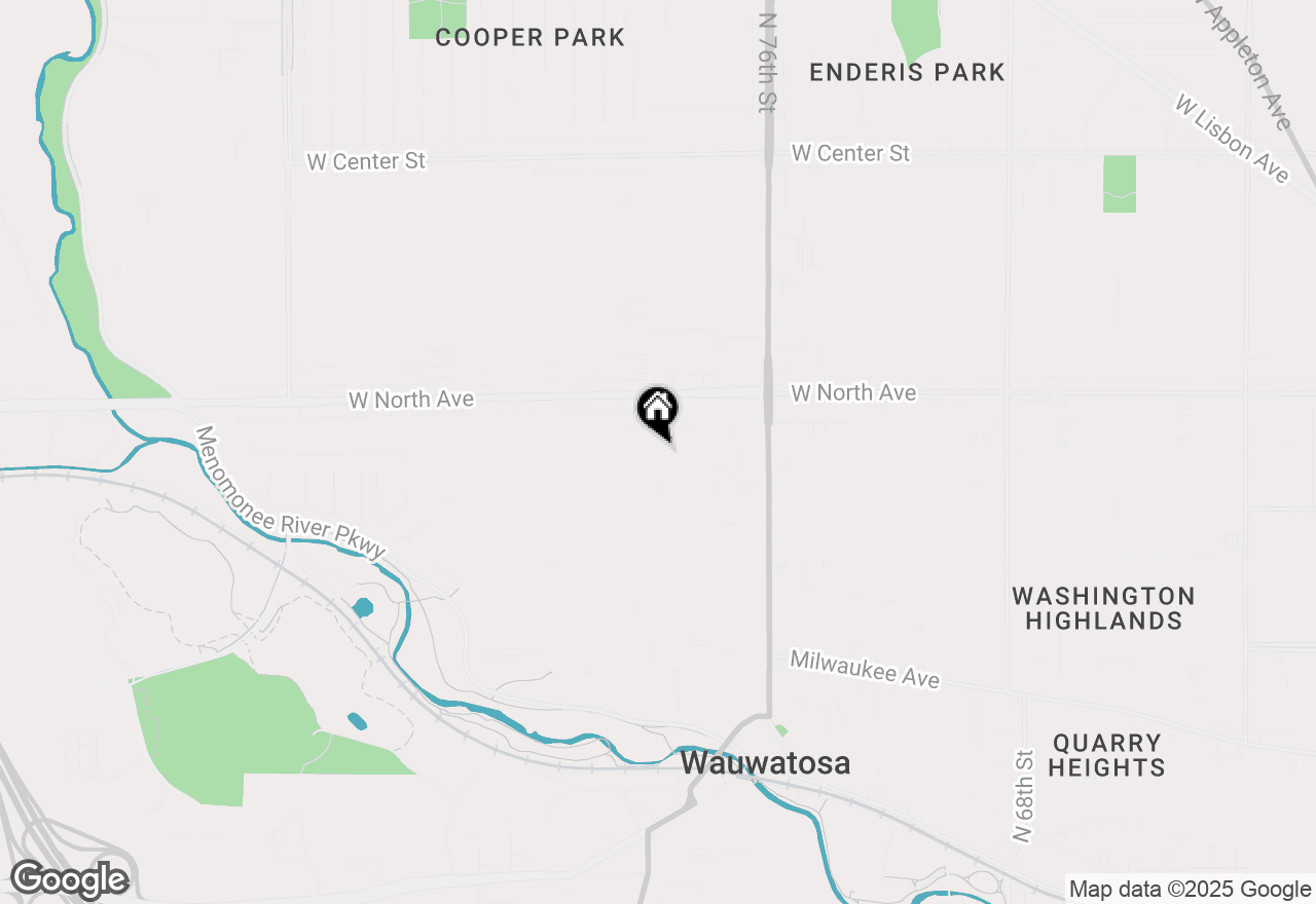 Map of 7932 Stickney Ave, Milwaukee, WI 53213