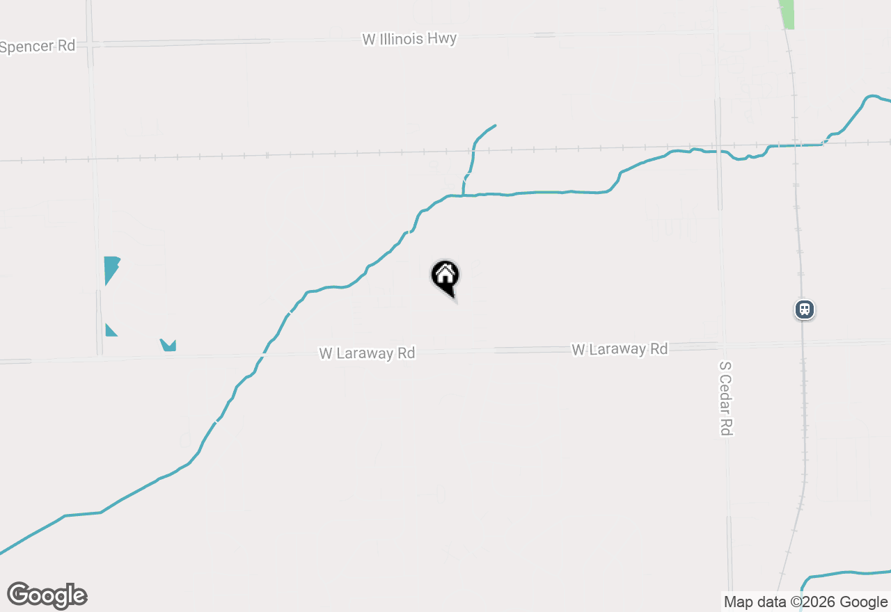 Map of 893 Meadow Ridge Lane, New Lenox, IL 60451