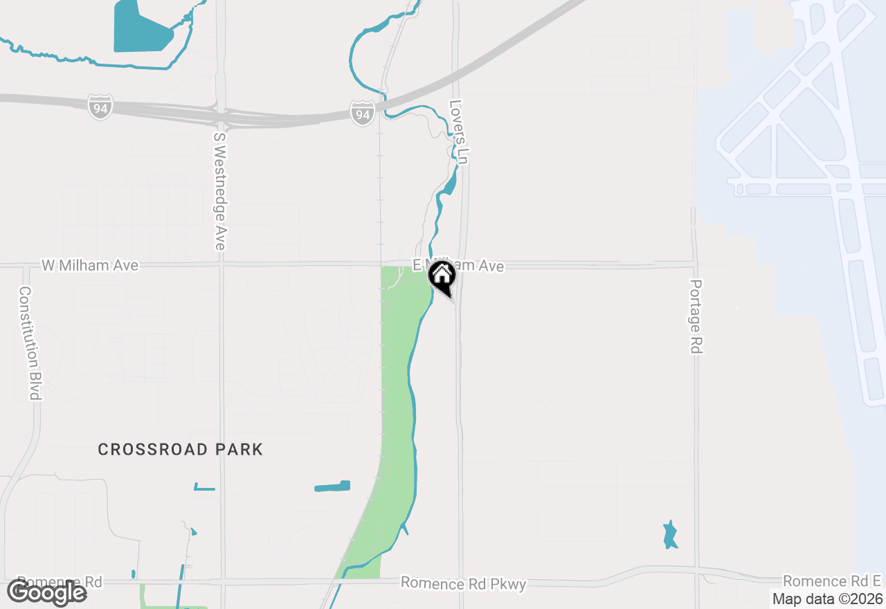 Map of 2051 Stanley Avenue, Portage, MI 49002