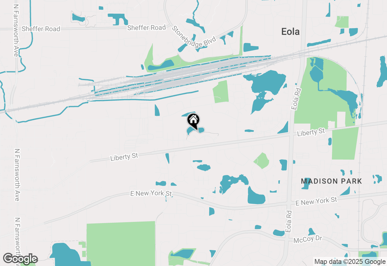 Map of 772 Panorama Court, Aurora, IL 60502