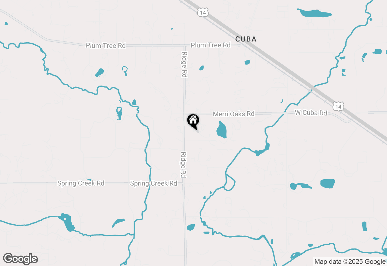 Map of 10 Oak Lake Drive, Barrington Hills, IL 60010