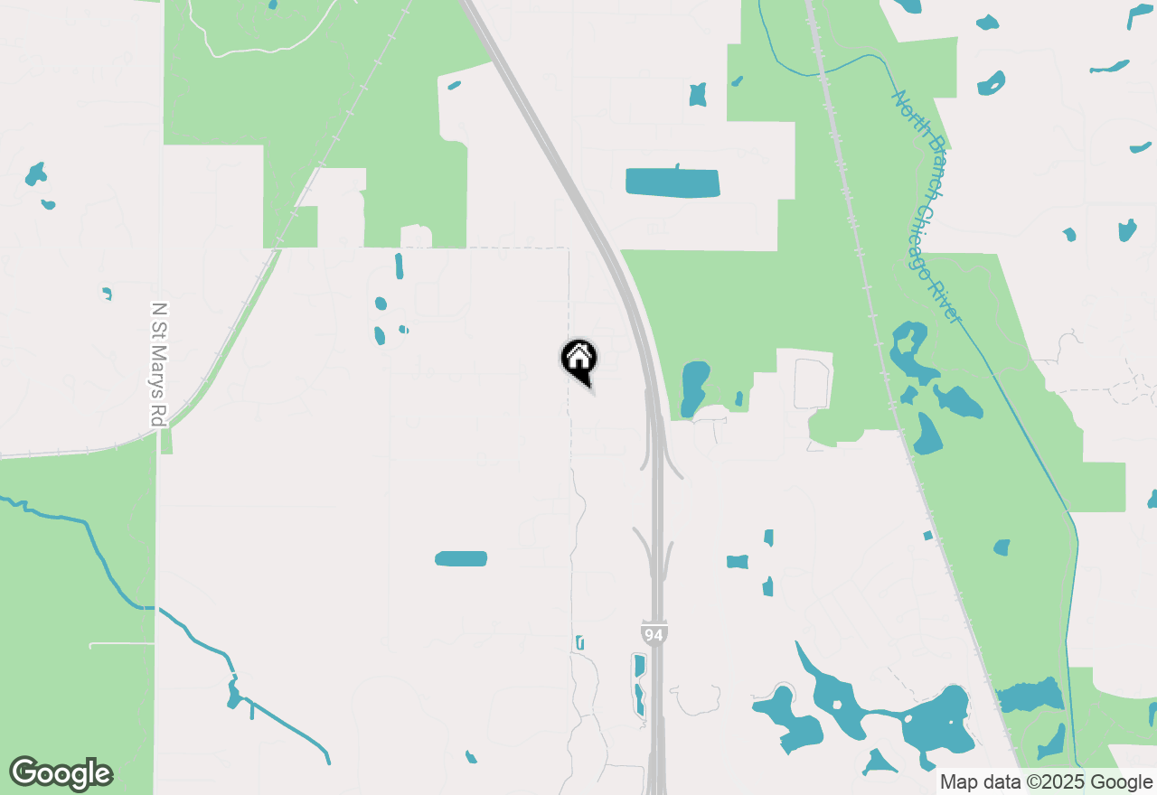 Map of 777 N Bradley Road, Mettawa, IL 60045