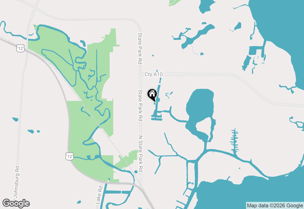 Map of 48 Oak Hill Colony #2, Fox Lake, IL 60020