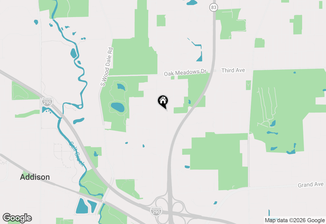 Map of 17W342 White Pine Road, Bensenville, IL 60106