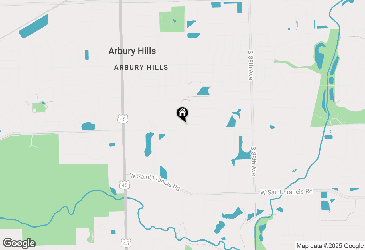 Map of 9201 Glenshire Street, Tinley Park, IL 60487