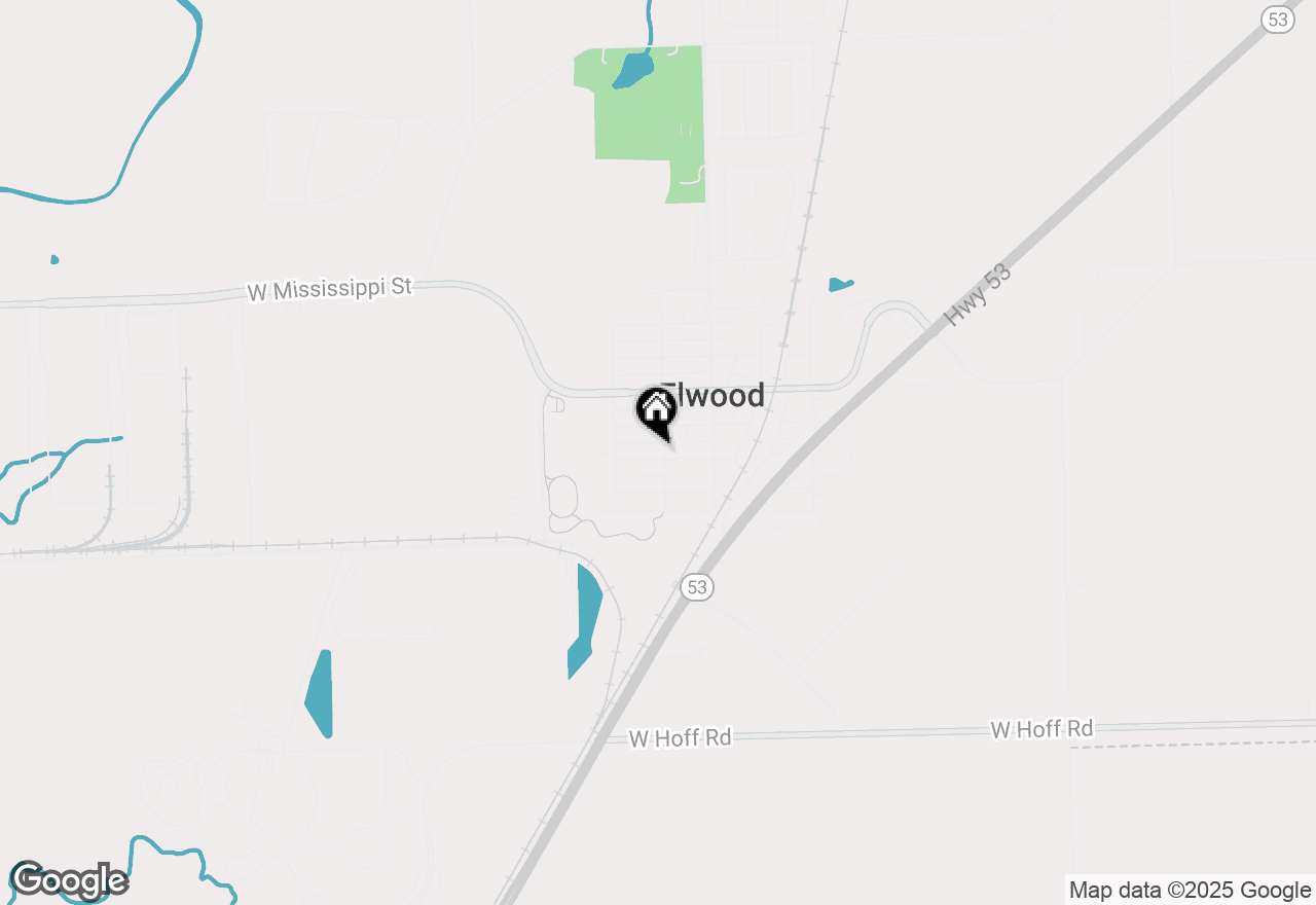 Map of 203 W Morris Street, Elwood, IL 60421