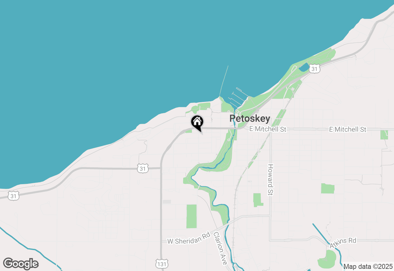 Map of 403 Madison Street, Petoskey, MI 49770