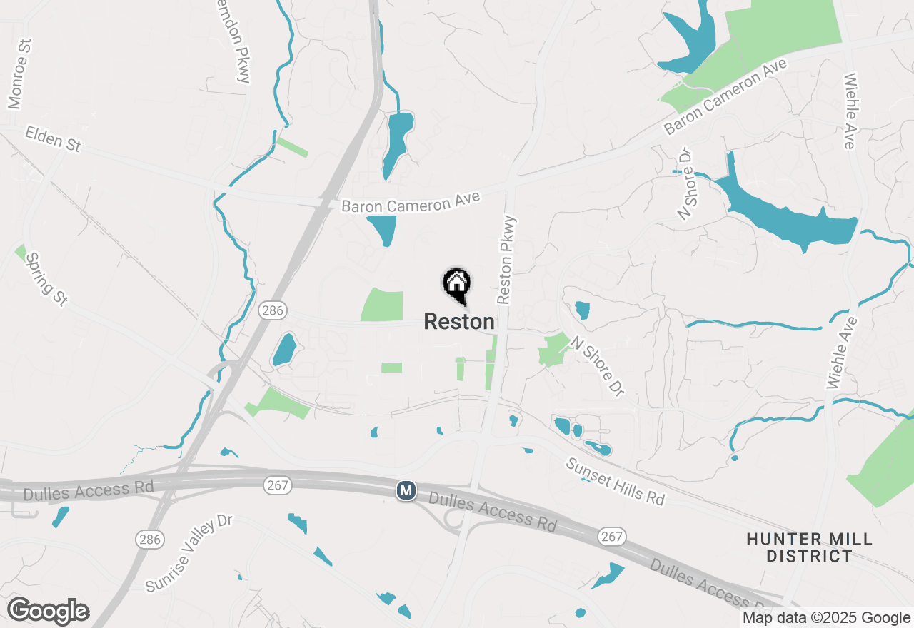 Map of 1830 Fountain Drive #1106, Reston, VA 20190