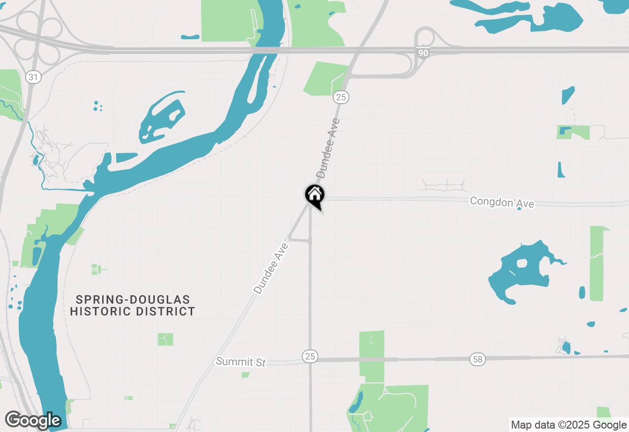 Map of 605 Keep Avenue, Elgin, IL 60120