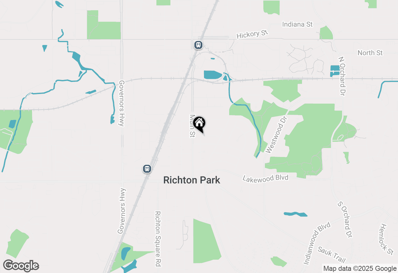 Map of 192 Washington Street, Park Forest, IL 60466