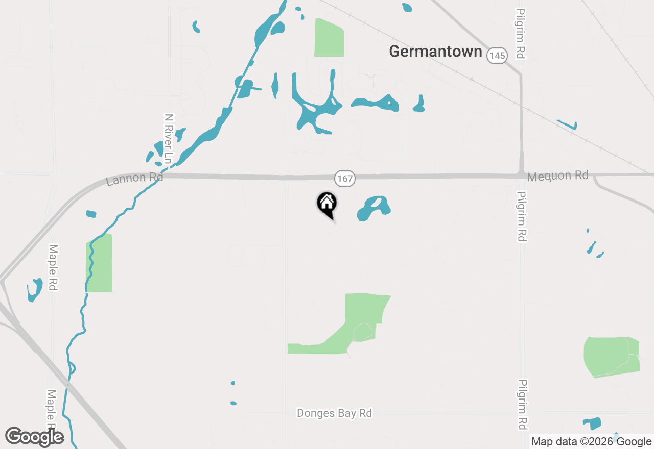 Map of N168N11065 Ashbury Cir #8, Germantown, WI 53022
