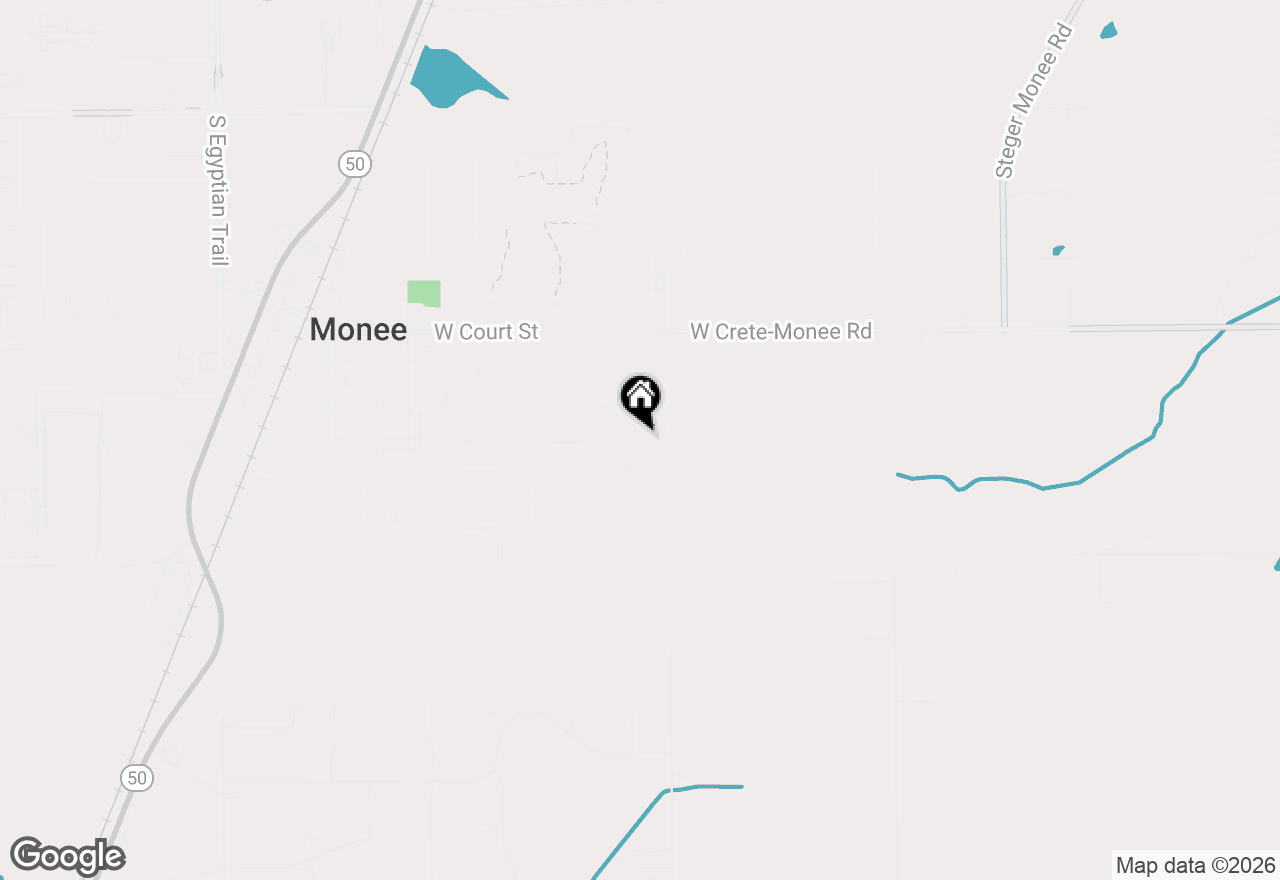 Map of 26048 County Fair Drive, Monee, IL 60449