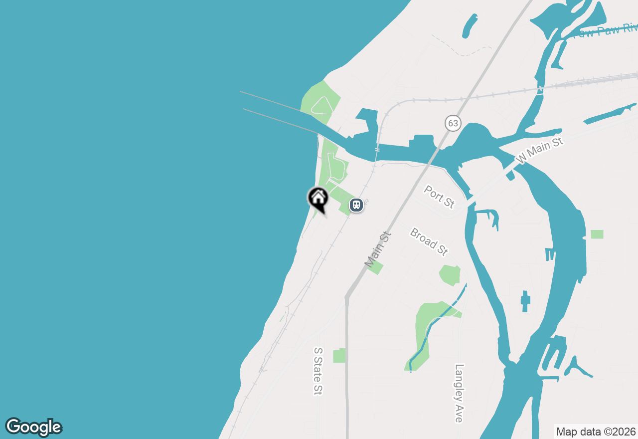 Map of 619 Lake Street, St. Joseph, MI 49085