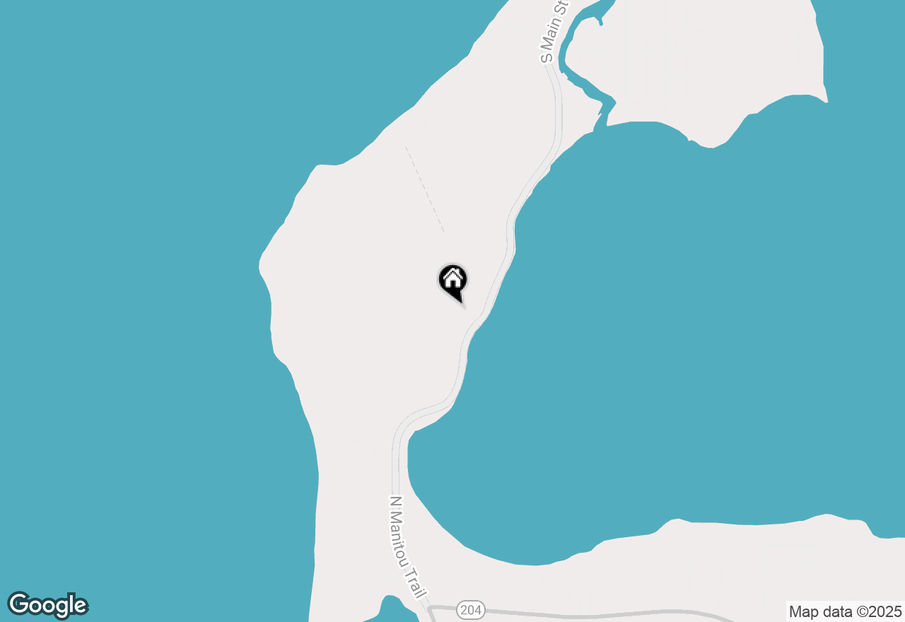 Map of 1757 N Manitou Trail, Leland, MI 49654