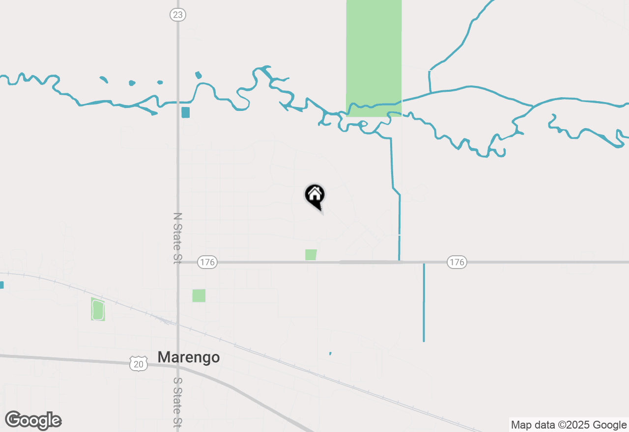 Map of 854 Walnut Court, Marengo, IL 60152