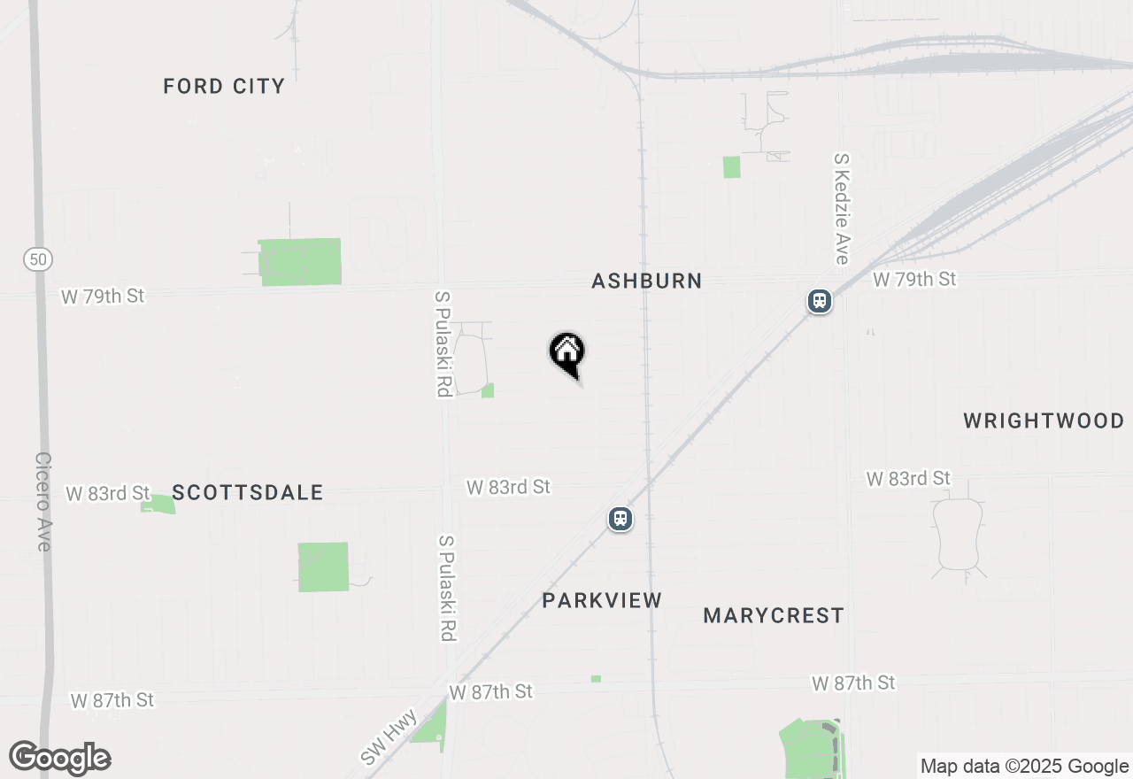 Map of 3733 W 81st Street, Chicago, IL 60652