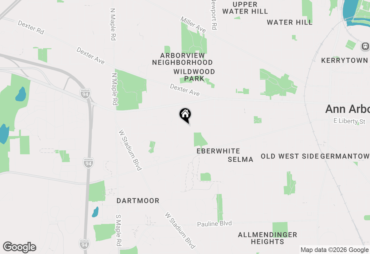 Map of 1805 Charlton Avenue, Ann Arbor, MI 48103