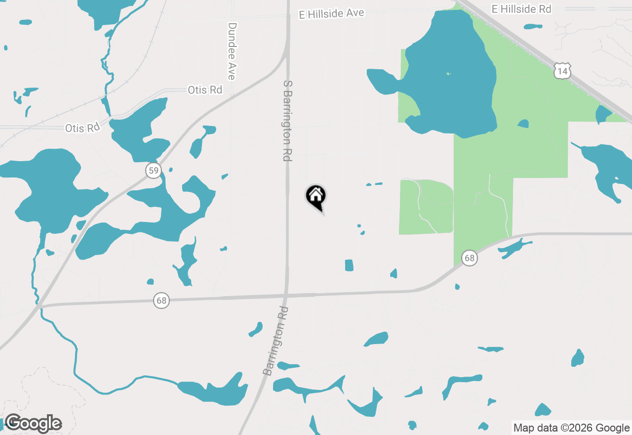 Map of 1452 Somerset Place, Barrington, IL 60010