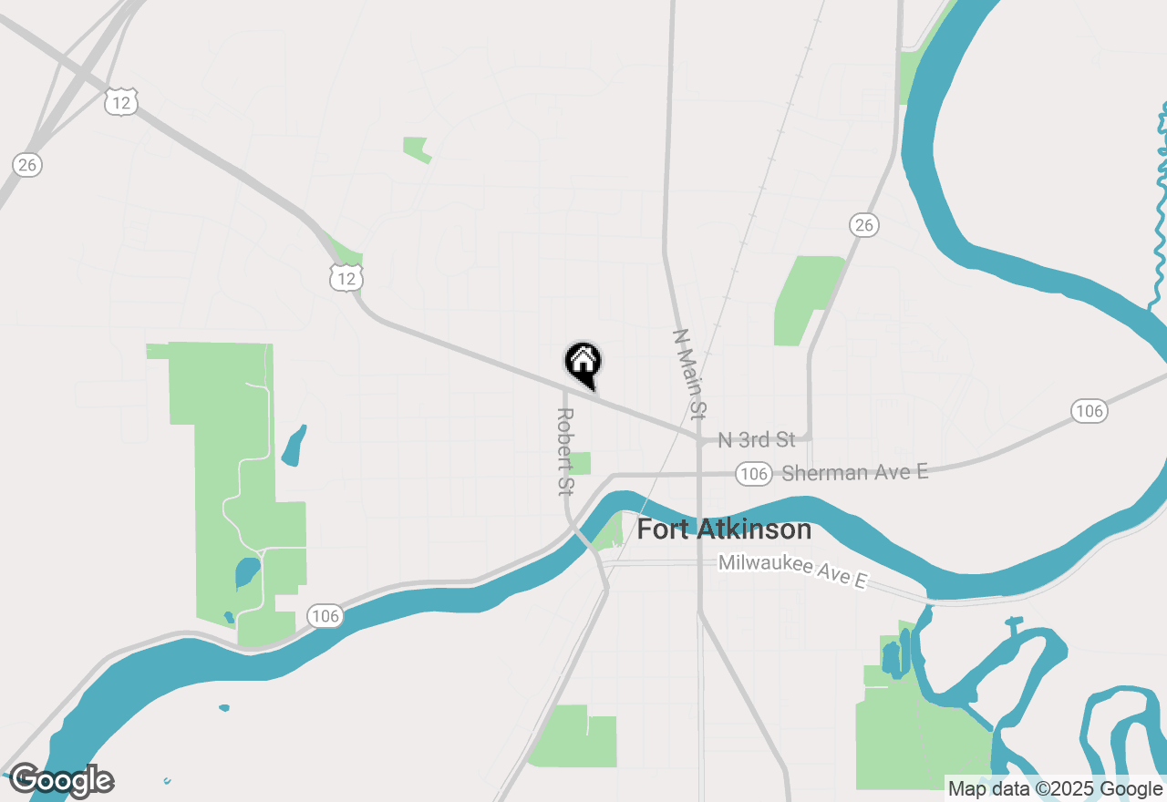 Map of 401 Madison Avenue, Fort Atkinson, WI 53538