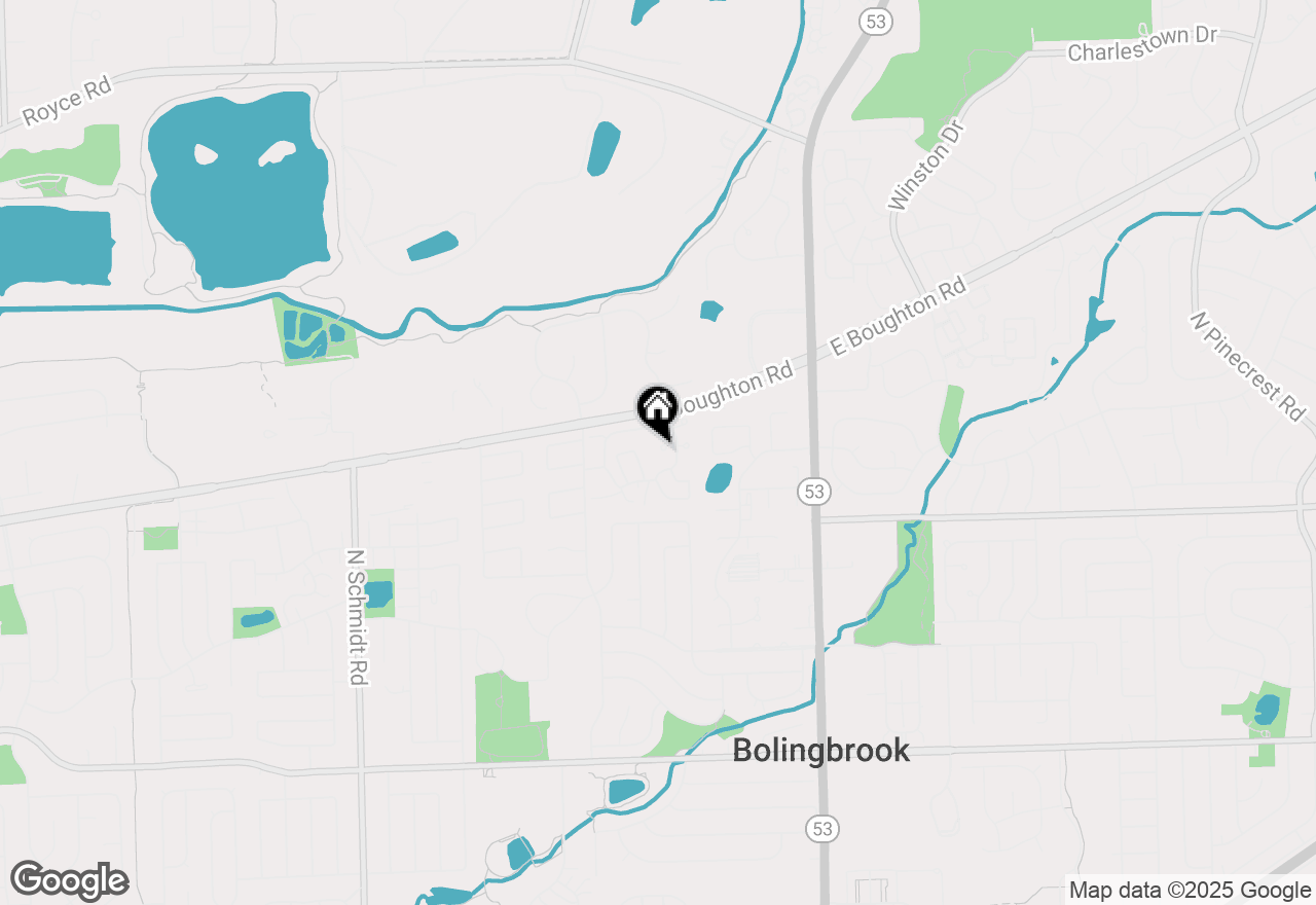 Map of 217 Coral Court, Bolingbrook, IL 60440