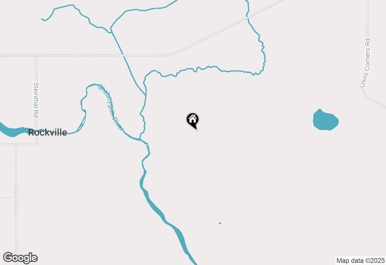 Map of 20750 Rockville Rd, Kiel, WI 53042