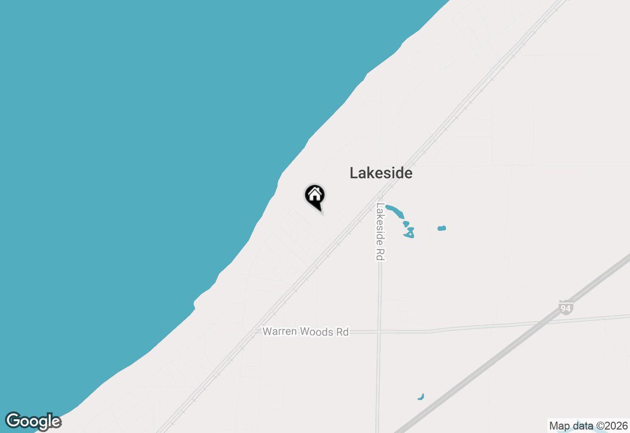 Map of 9134 Leo Lane, Sawyer, MI 49125