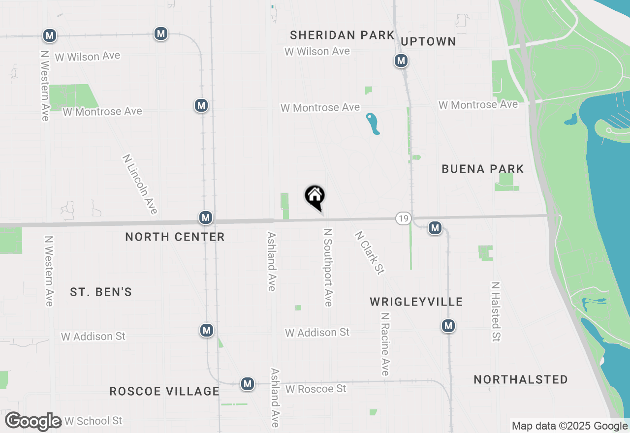 Map of 1426 W Irving Park Road #4, Chicago, IL 60613