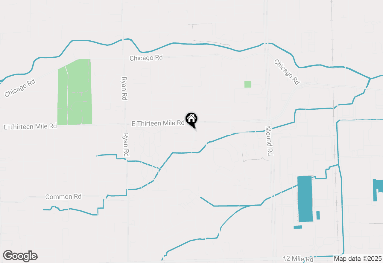 Map of 30945 Cousino Drive, Warren, MI 48092