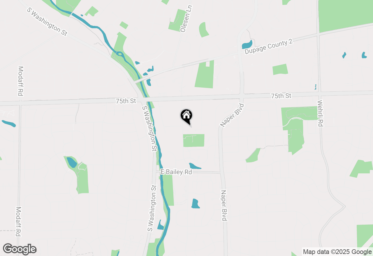 Map of 407 Brad Court, Naperville, IL 60565