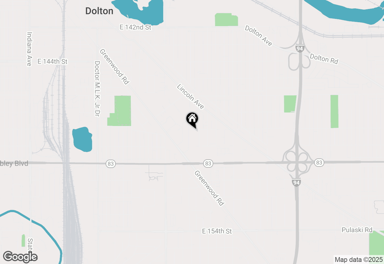 Map of 929 E 148th Street, Dolton, IL 60419