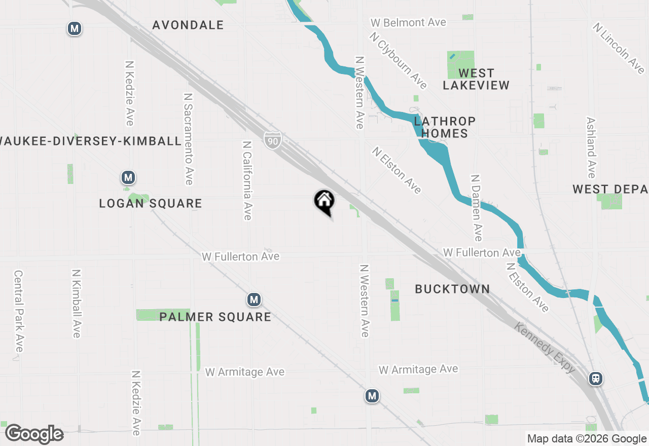 Map of 2503 N Maplewood Avenue, Chicago, IL 60647