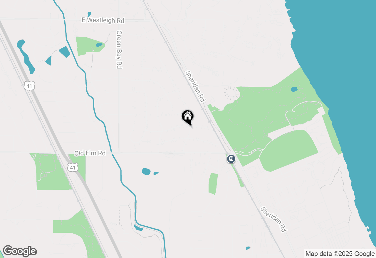 Map of 805 Longwood Drive, Lake Forest, IL 60045