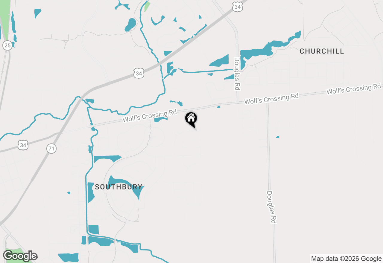 Map of 714 Alberta Avenue, Oswego, IL 60543