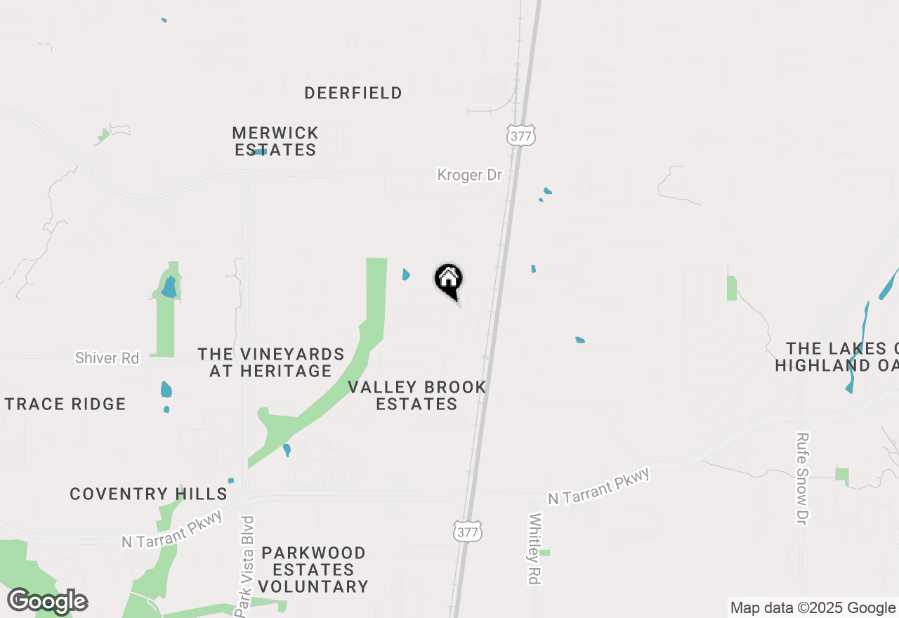 Map of 9036 Yellow Cedar Trail, Fort Worth, TX 76244